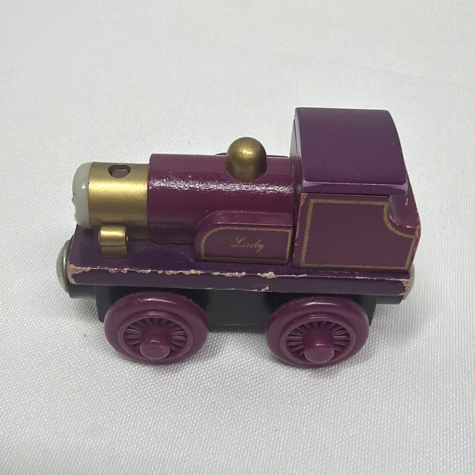 Thomas Wooden Railway Train MAGIC RAILROAD LOT DODGE SPLATTER LADY DIESEL 10