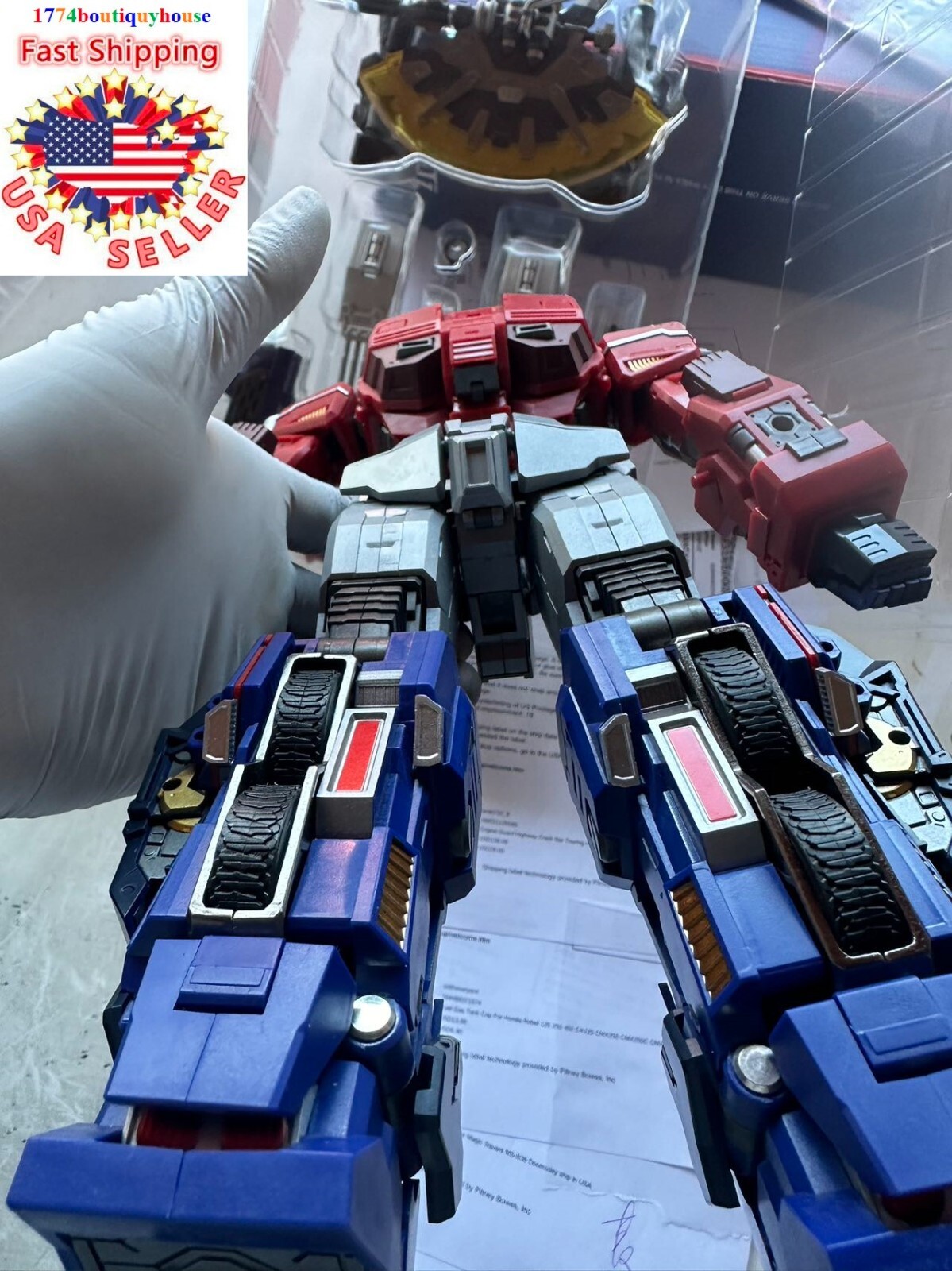 NEW BOX Wonderful-Trans WT02 Sky Atlas OptimusPrime IDW Version Action Figure US