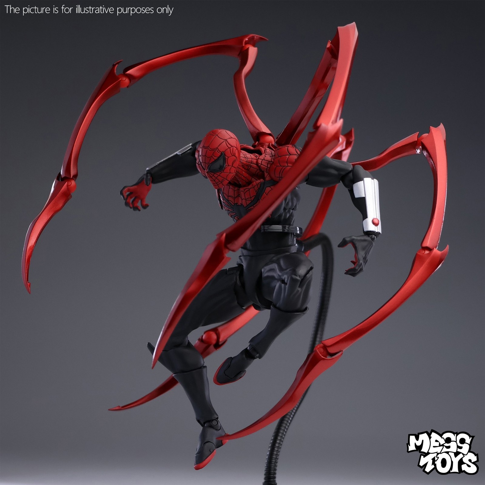 CT Toys Mess Toys Superior Spiderman Octopus Spider Action Figure Boxed US STOCK