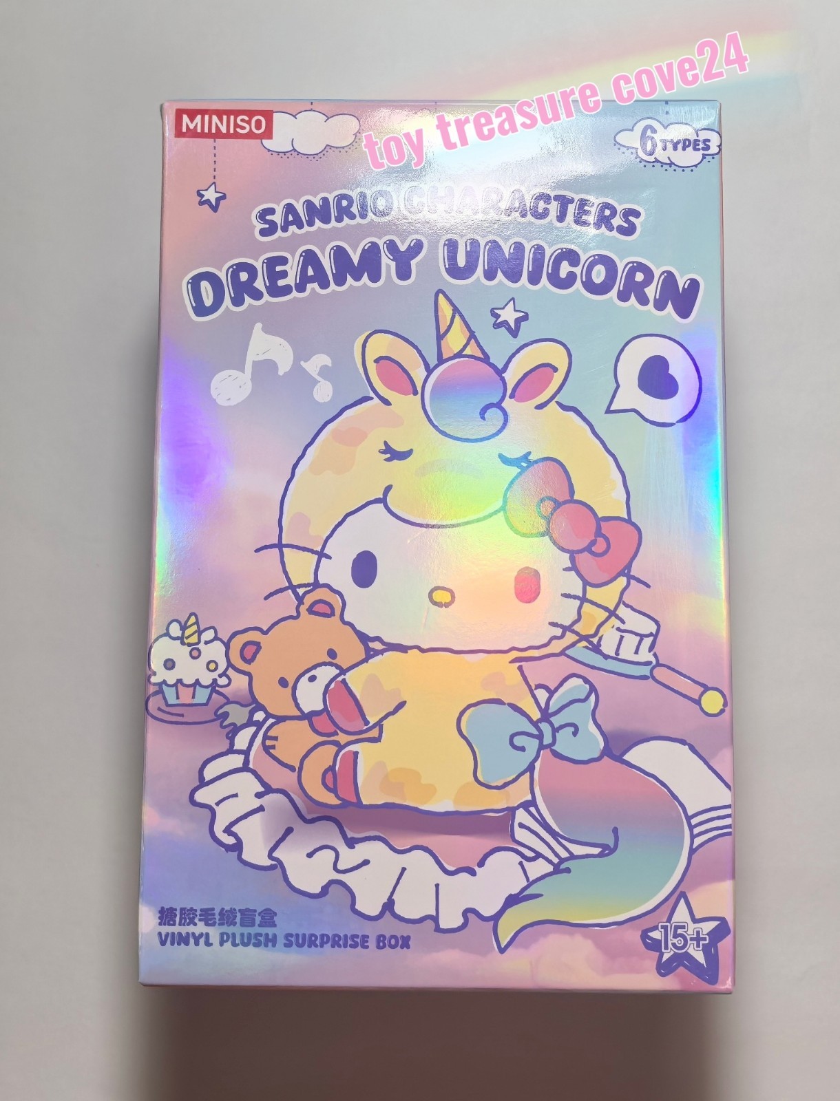MINISO Sanrio Characters Dreamy Unicorn Series Vinyl Plush Confirmed Blind Box!