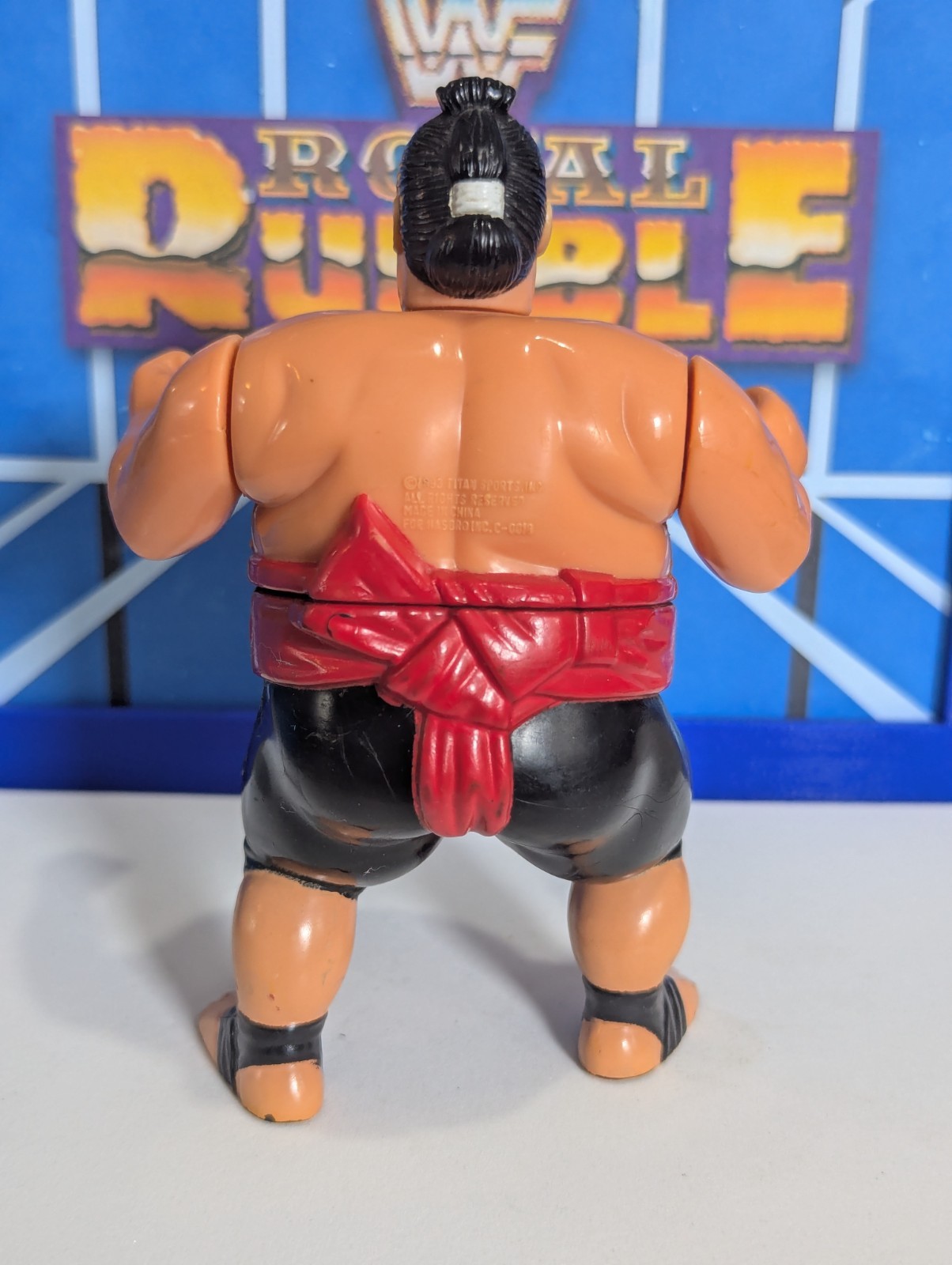 WWF Hasbro Yoko Zuna – WWE Mattel LJN Vintage Titan Sports
