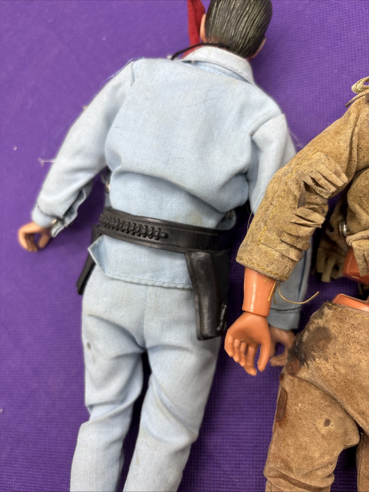 Gabriel Lone Ranger And Tonto Action Figures Parts Referb Movie Prop WBON TV