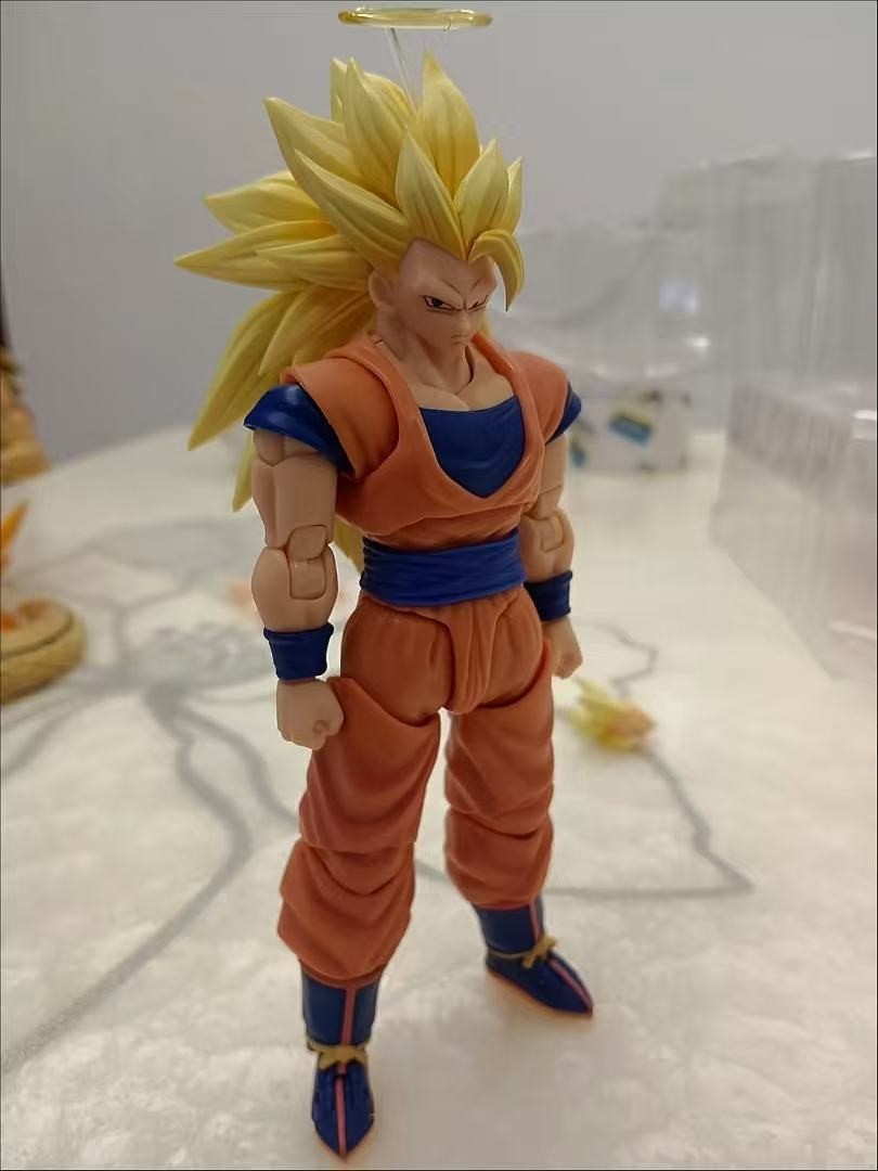 Dragon Blaster Super Saiyan Son Goku ssj3 Demoniacal Fit Action Figure In Stock