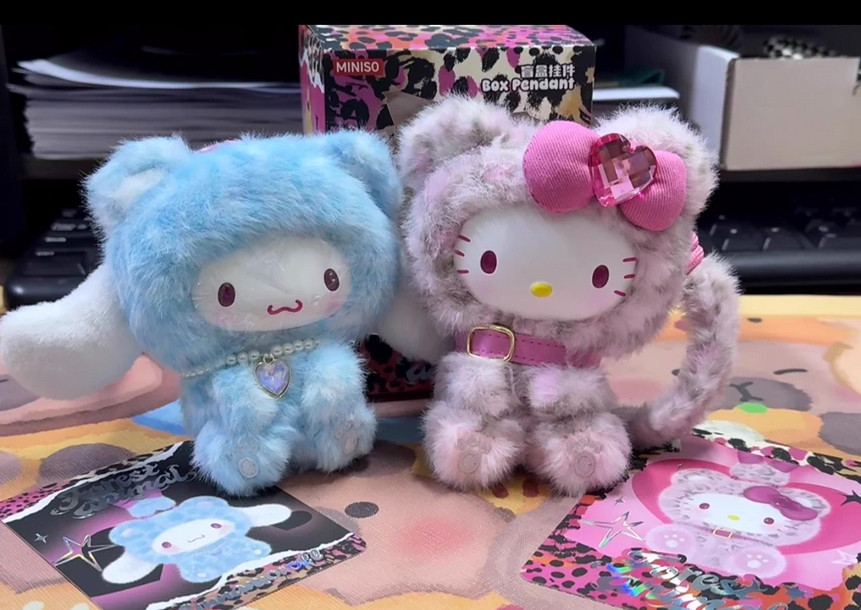 MINISO Sanrio Forest Animal Series Vinyl Plush Confirmed Blind Box Pendant Toy！！