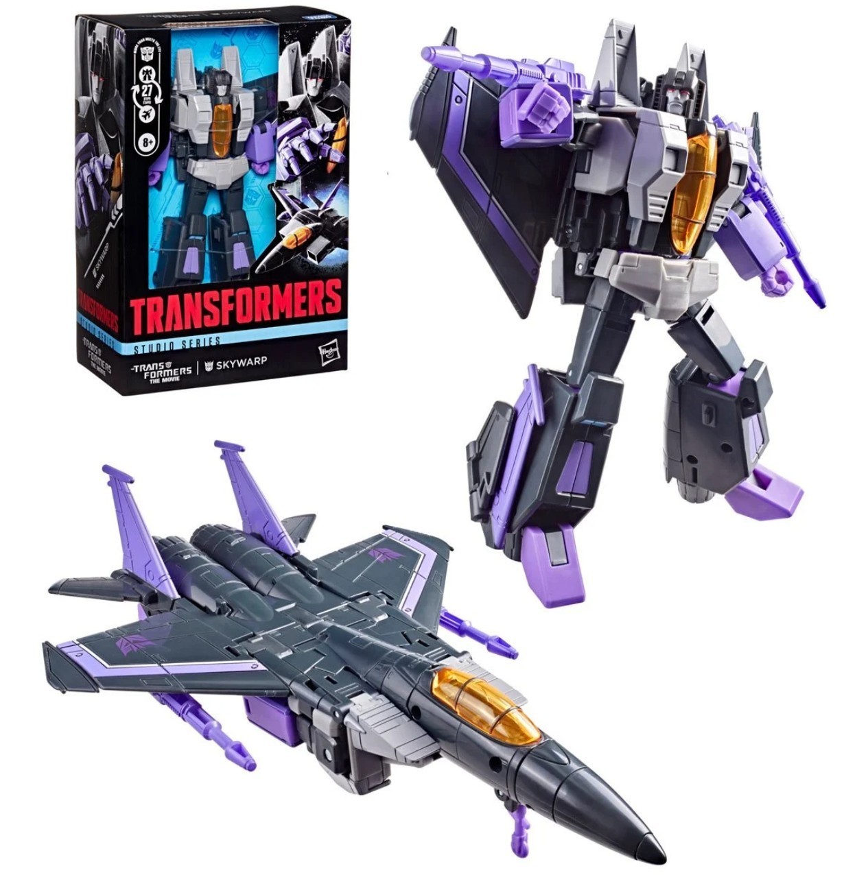 Transformers Studio Series 86 Voyager Class Transformers: The Movie Skywarp