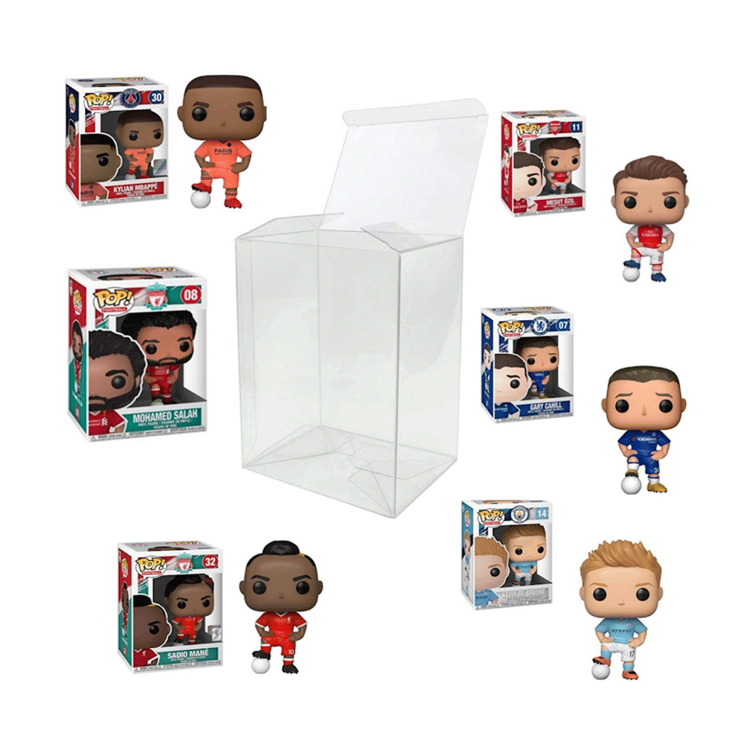 Pop Protector Compatible with 4″ Funko POP! Figures Clear Pop Case Display Box