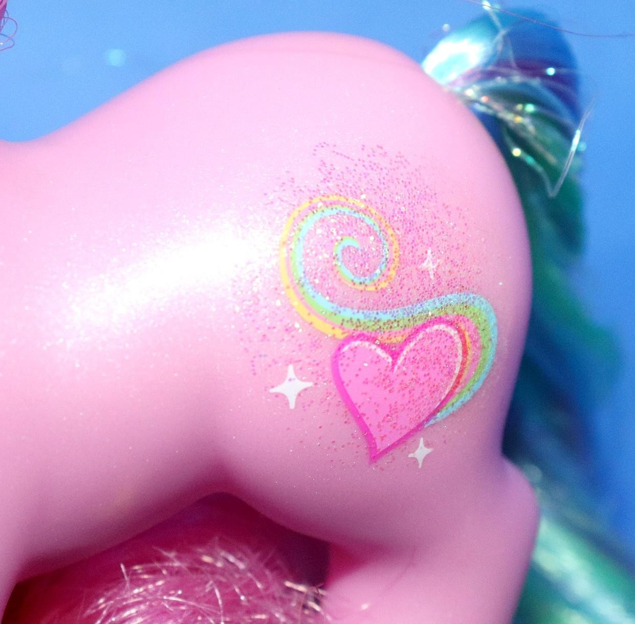 My Little Pony G3 Crystal Princess RARITY Long Hair Unicorn Jewelry Chest MLP