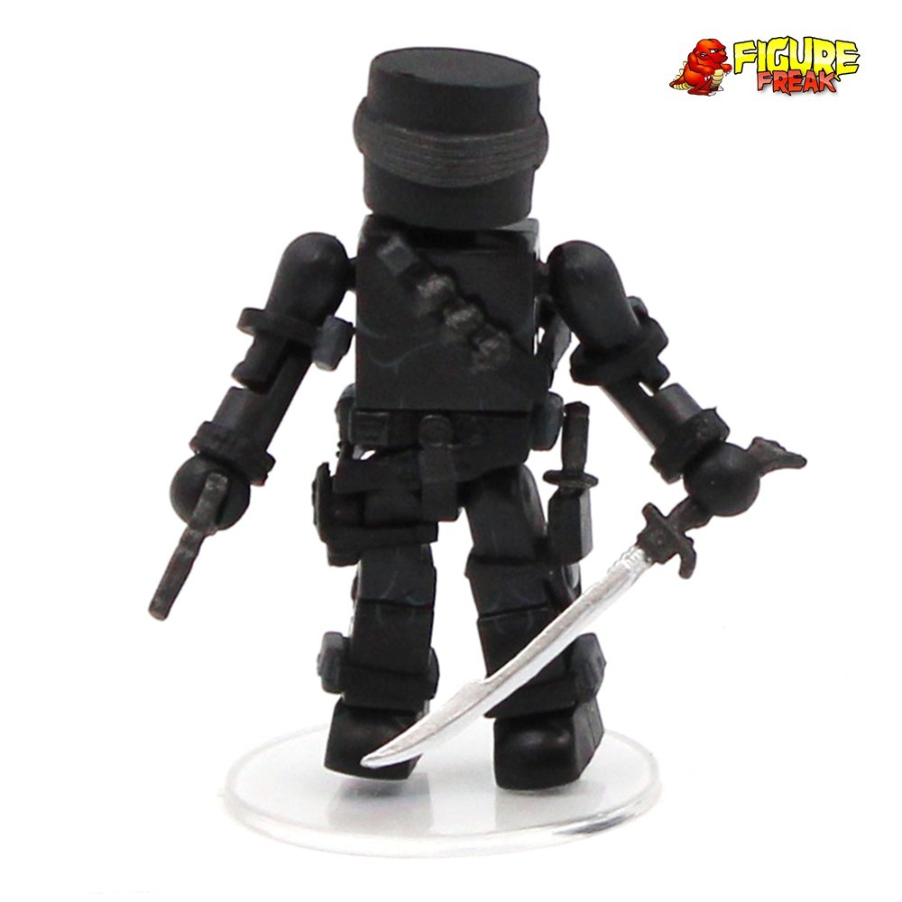 GI Joe Minimates Series 1 Commando Snake Eyes (Sealed Card)