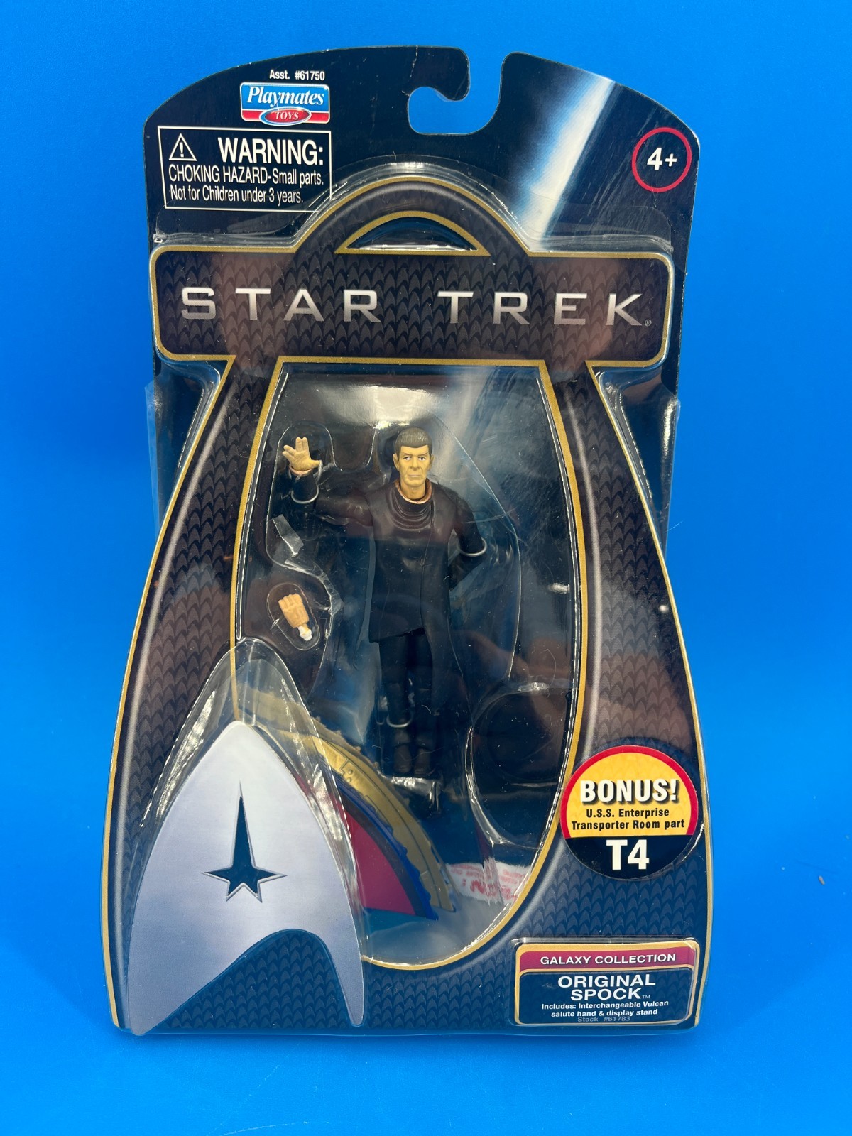 2009 Star Trek Galaxy Collection LOT 7 Figures Playmates Kirk Spock MOC