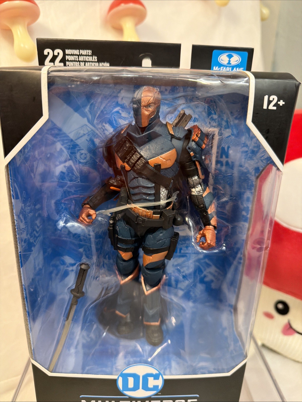 LOT of 2 McFarlane DC Multiverse AO Deathstroke & BB Shriek Unmasked 2020-21
