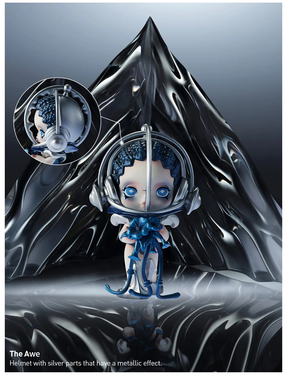 SKULLPANDA THE SOUND SERIES CONFIRMED FIGURE TOY SEALED BAG IN OPEN BOX