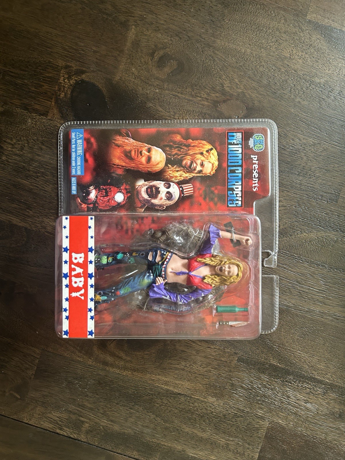 House of 1000 Corpses Baby Action Figure Plastic Multicolor Knife Bottle