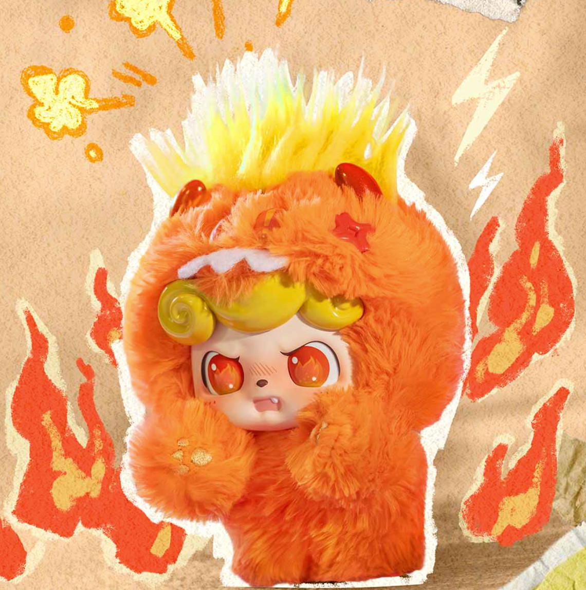 JOTOYS Q.kid Emotional Hairy Monsters Plush Pendants – Confirmed