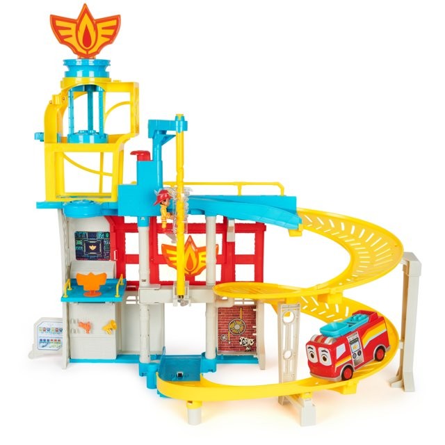 DISNEY JUNIOR FIREBUDS HQ PLAYSET FOR BOYS AND GIRLS AGES 3 AND UP – MULTICOLOR