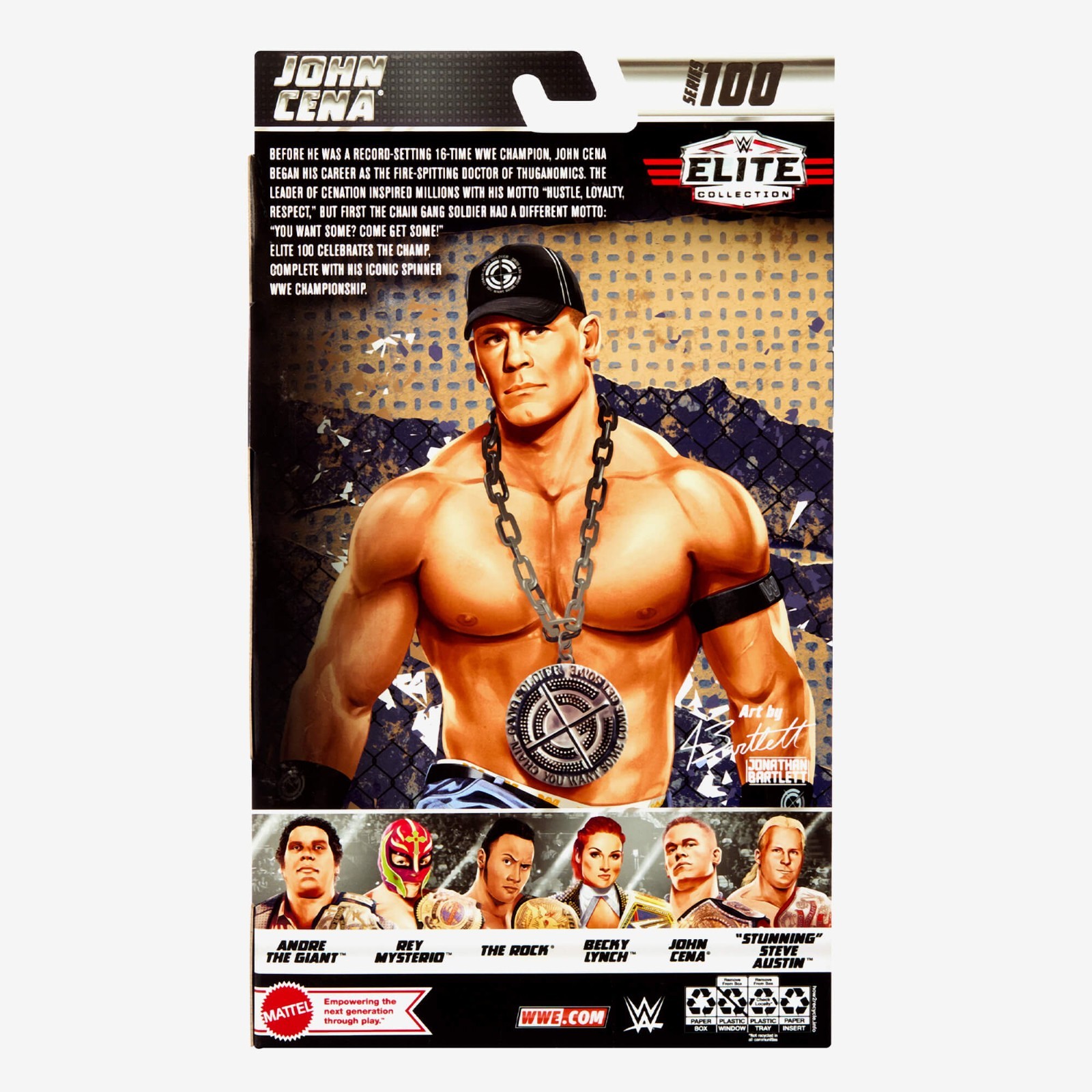 2022 Mattel WWE Elite Collection John Cena 6 Inch Action Figure New/Loose!