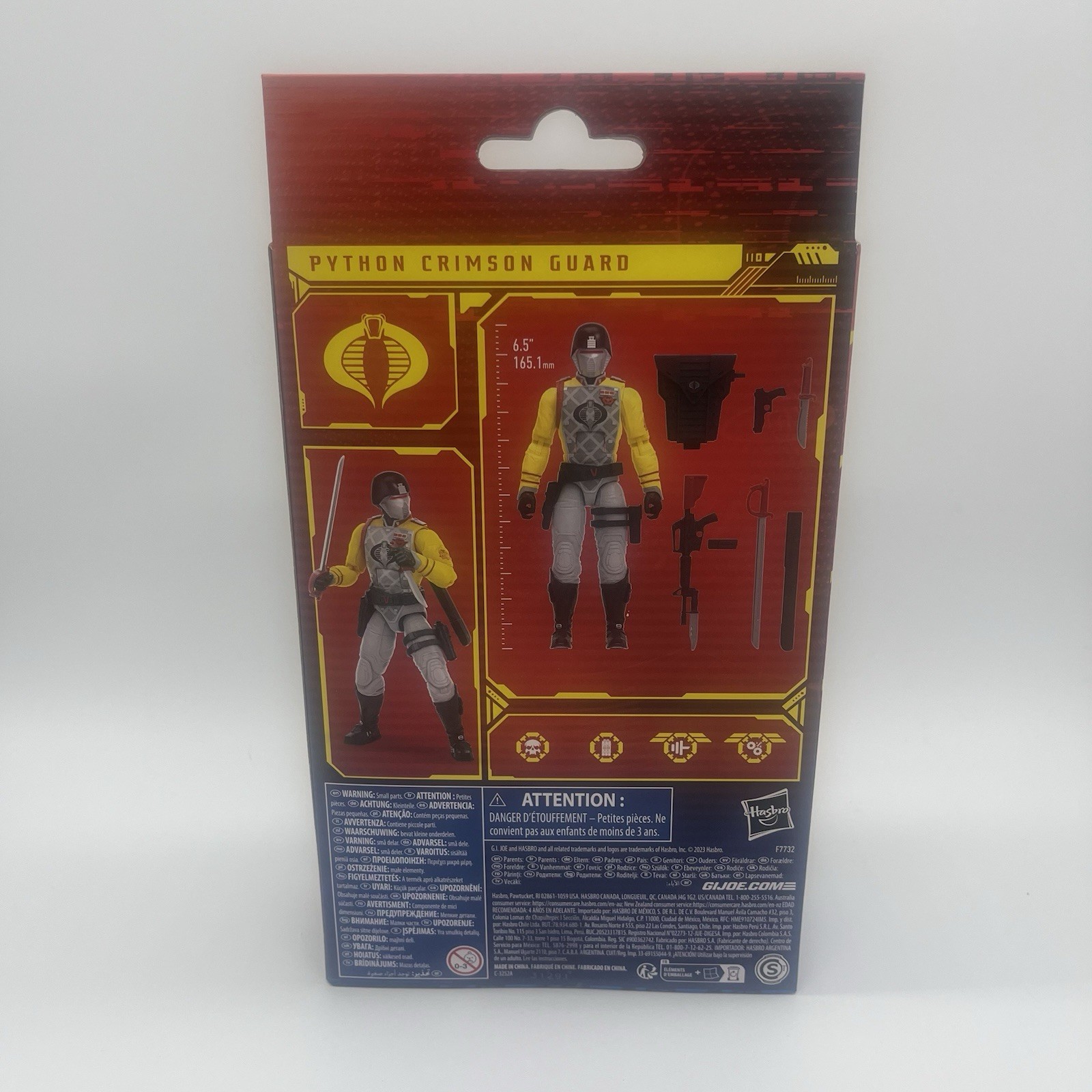 Hasbro GI Joe Classified Series Python Crimson Guard 66 Action Figure