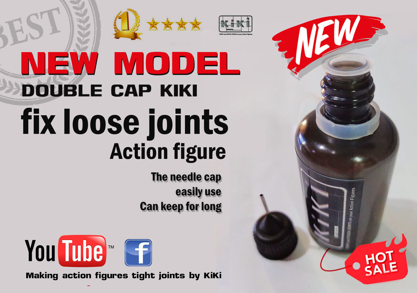 fix loose joints action figures by KiKi official