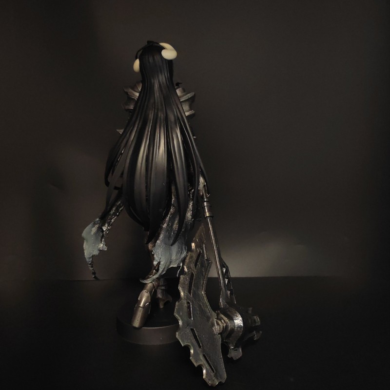 24cm Overlord Albedo Armor Ver. Action Figure Desktop Statue Model Toy Gift