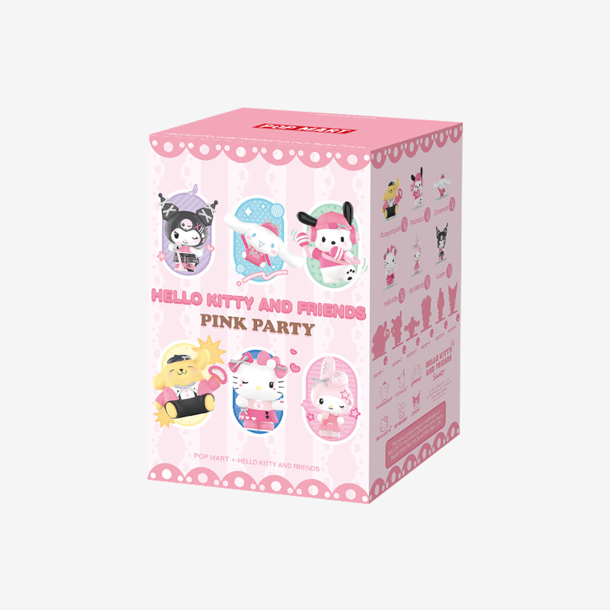 POP MART HELLO KITTY AND FRIENDS Pink Party Series Figures – US SHIPPING