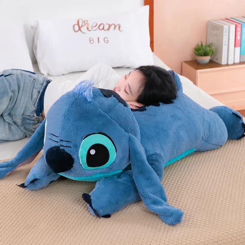 45/60/80cm Stitch Doll Plush Toys Lilo&stitch Plush Stuffed Doll Soft Pil
