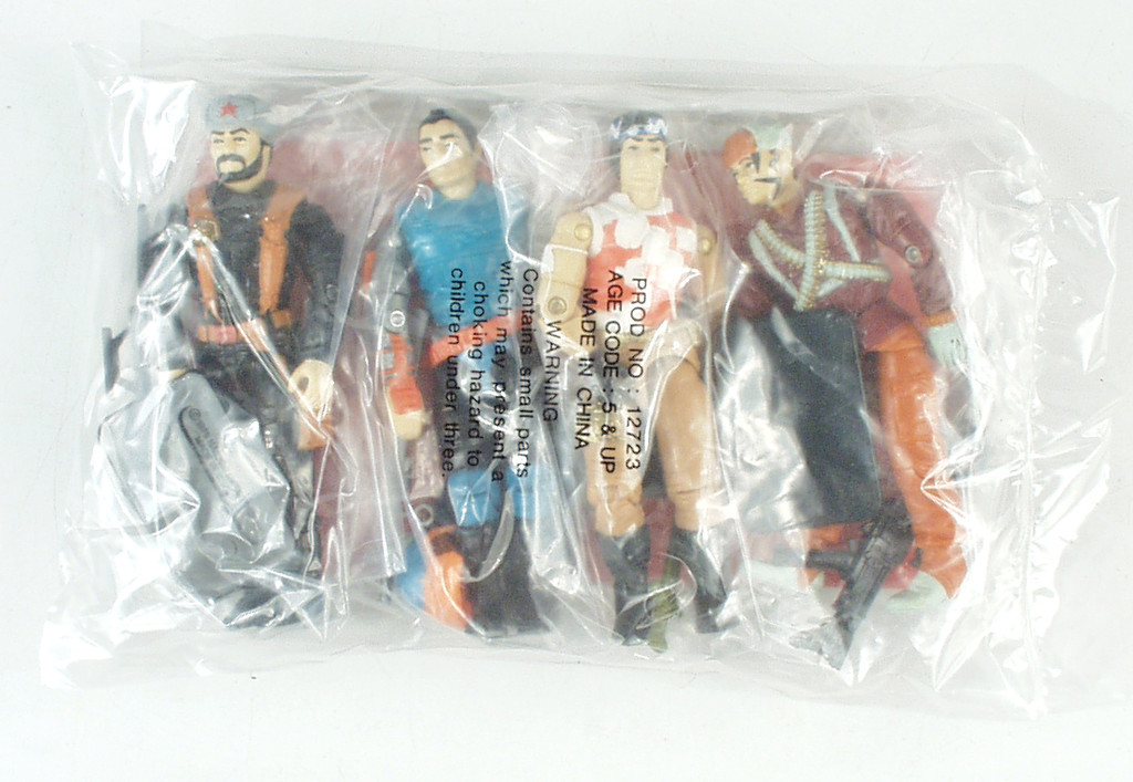 Hasbro G.I. Joe International Action Force 4-pack MISB mail away big Ben spirit