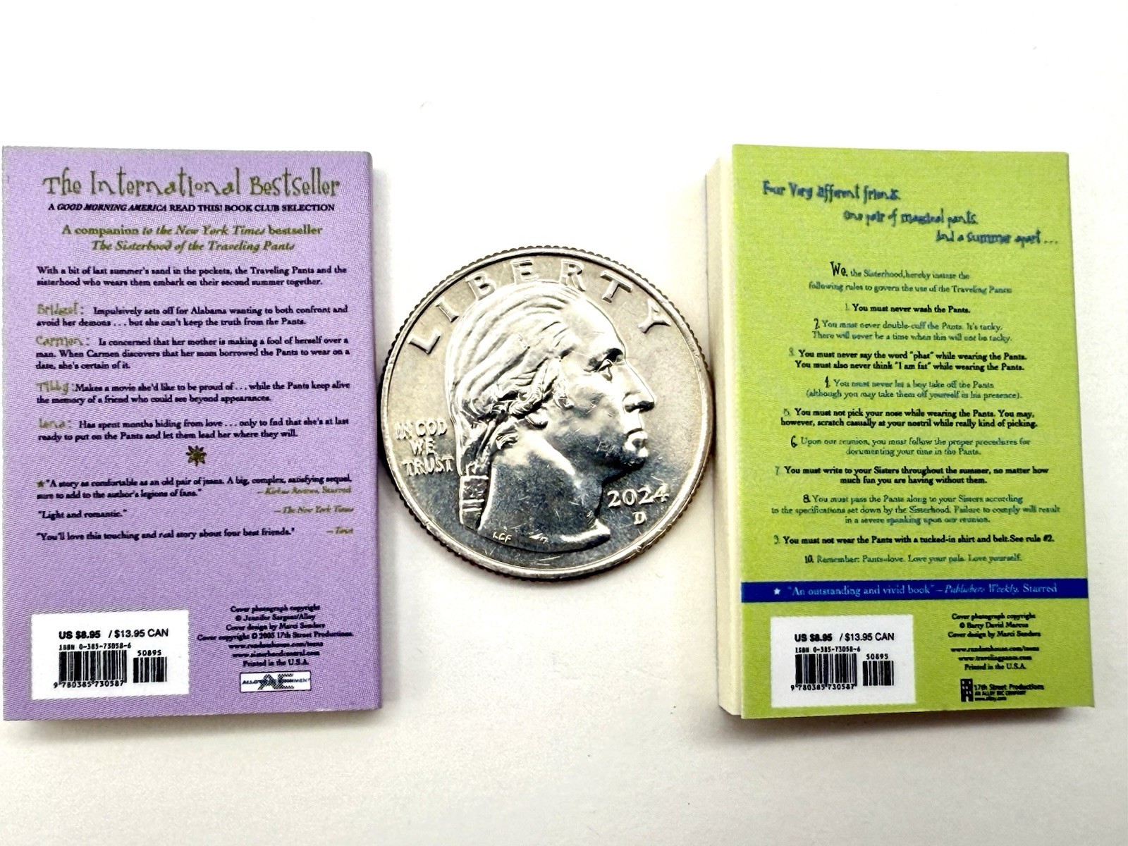 The Sisterhood 4 book Series including Super Rare and Rare Mini Brands books S2