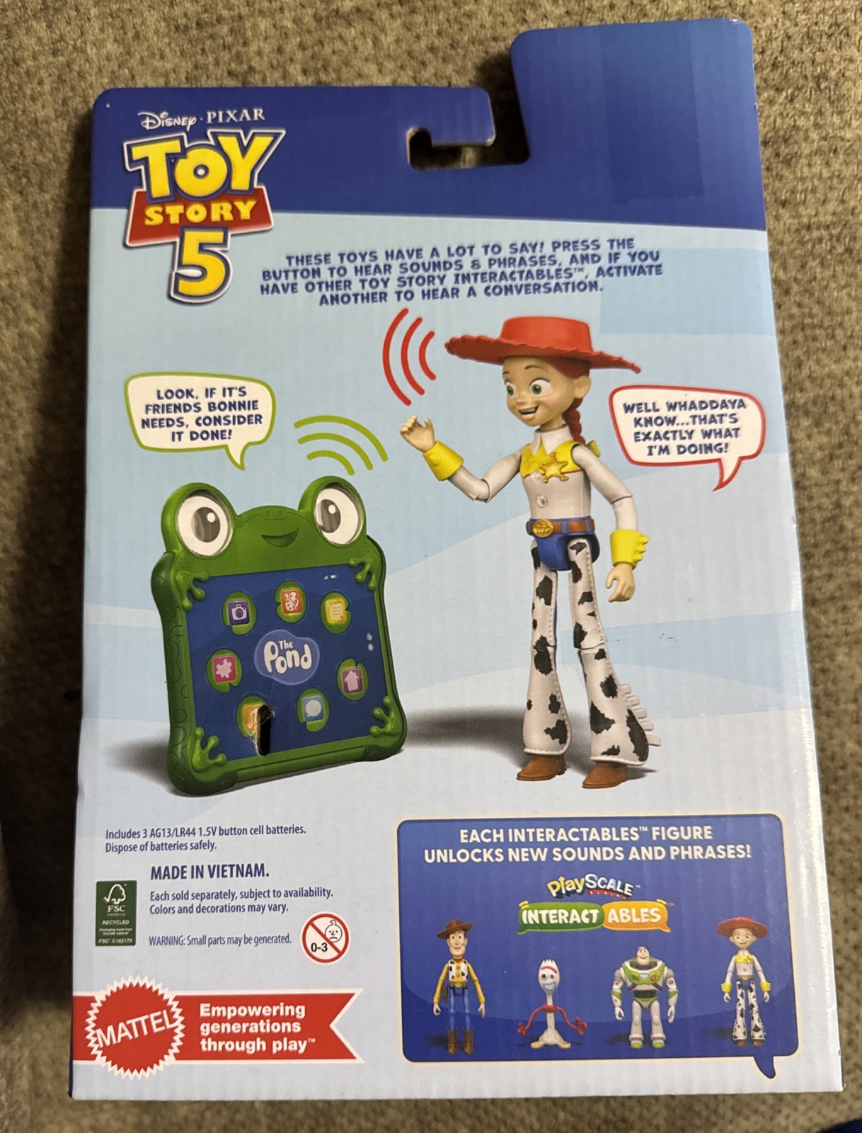 Mattel Disney and Pixar Toy Story 5 Interactables Figure-Lilypad. NEW!