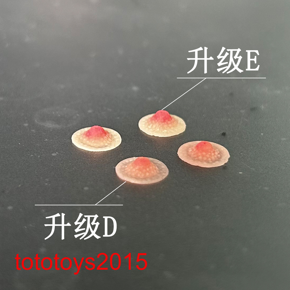 1/6 Nipple Breast Chest Bottom Patches Props Fit 12″ Female Action Figure Body