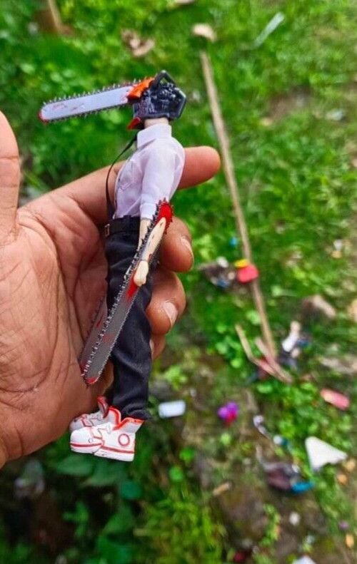 PB-CHN-SET: 1/12 Custom outfit (Shirt, Pants, Tie) for SHF Chainsaw Man