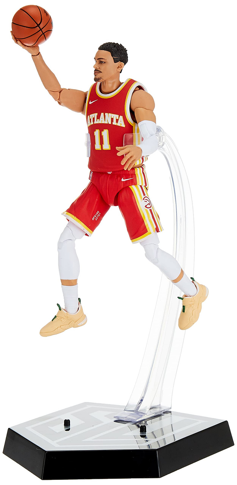 Atlanta Hawks 6 Inch Icon Edition Jersey Figurine Ages 4 and Up