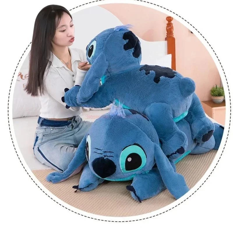 60/45cm Stitch Doll Plush Toys Lilo&stitch Plush Stuffed Doll Soft Pillow Lo