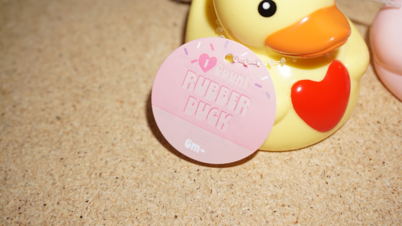 (4 Set) 2.5″ Target Valentine’s Day Rubber Ducks 2025 | Heart Bff Love