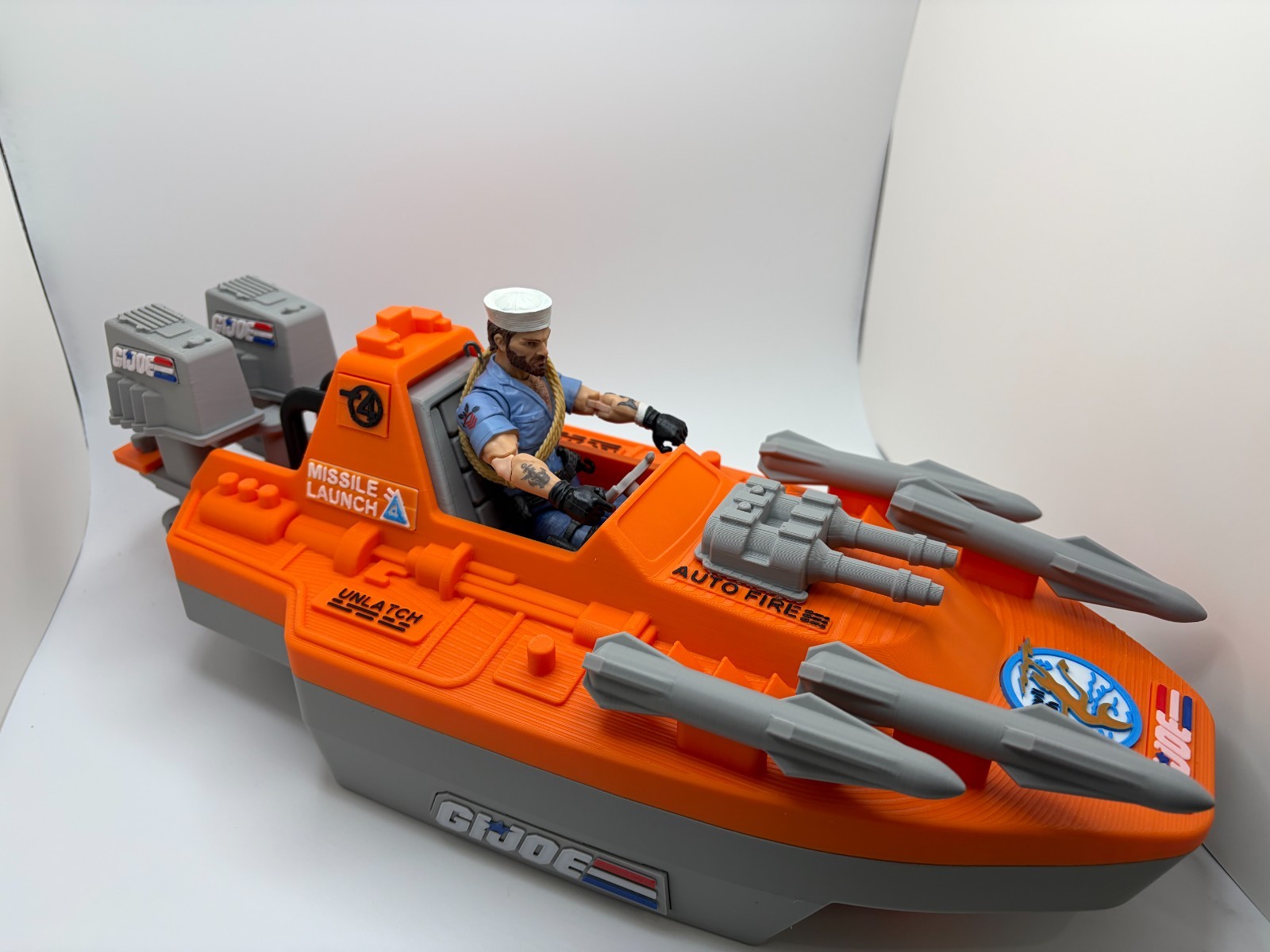 GI Joe Devilfish 1:12 Classified Scale 3D Print