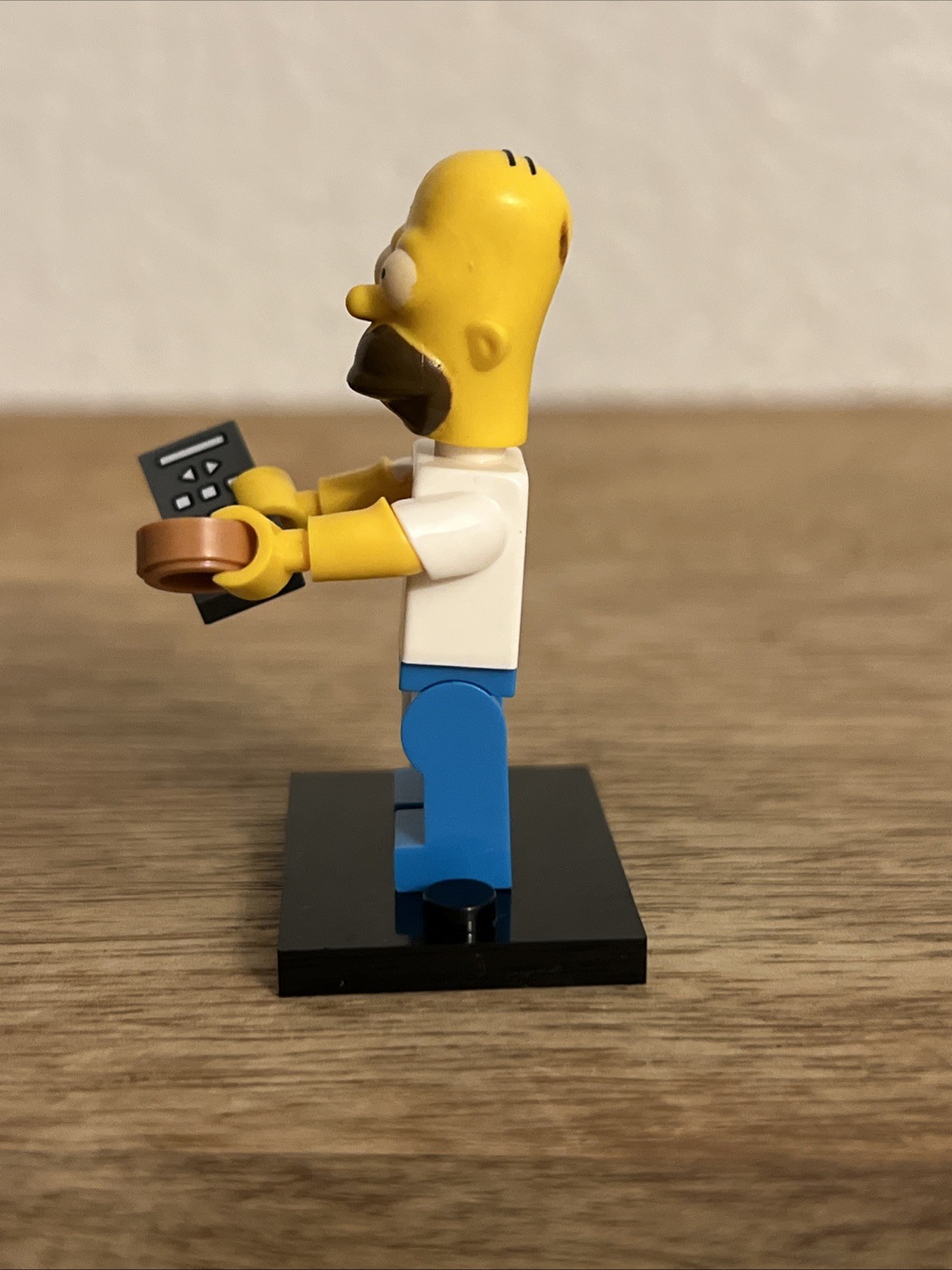 Homer Simpson The Simpsons Block Mini 2.5” Figure Abs Plastic Toy