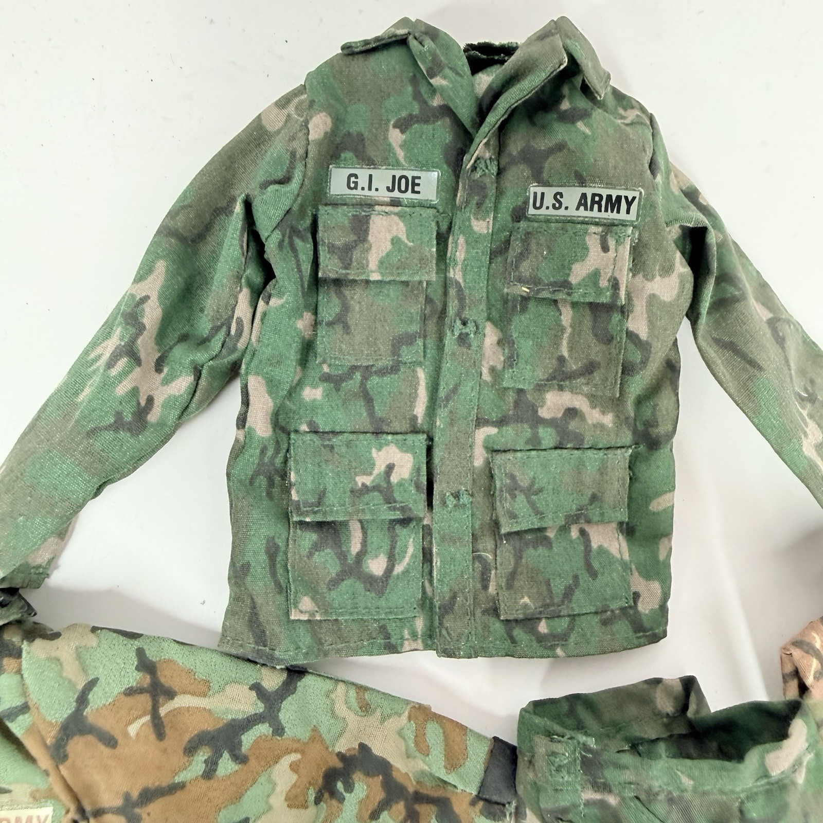 Lot Of 1/6 GI Joe Camouflage Uniform Marines Army 12” Figures