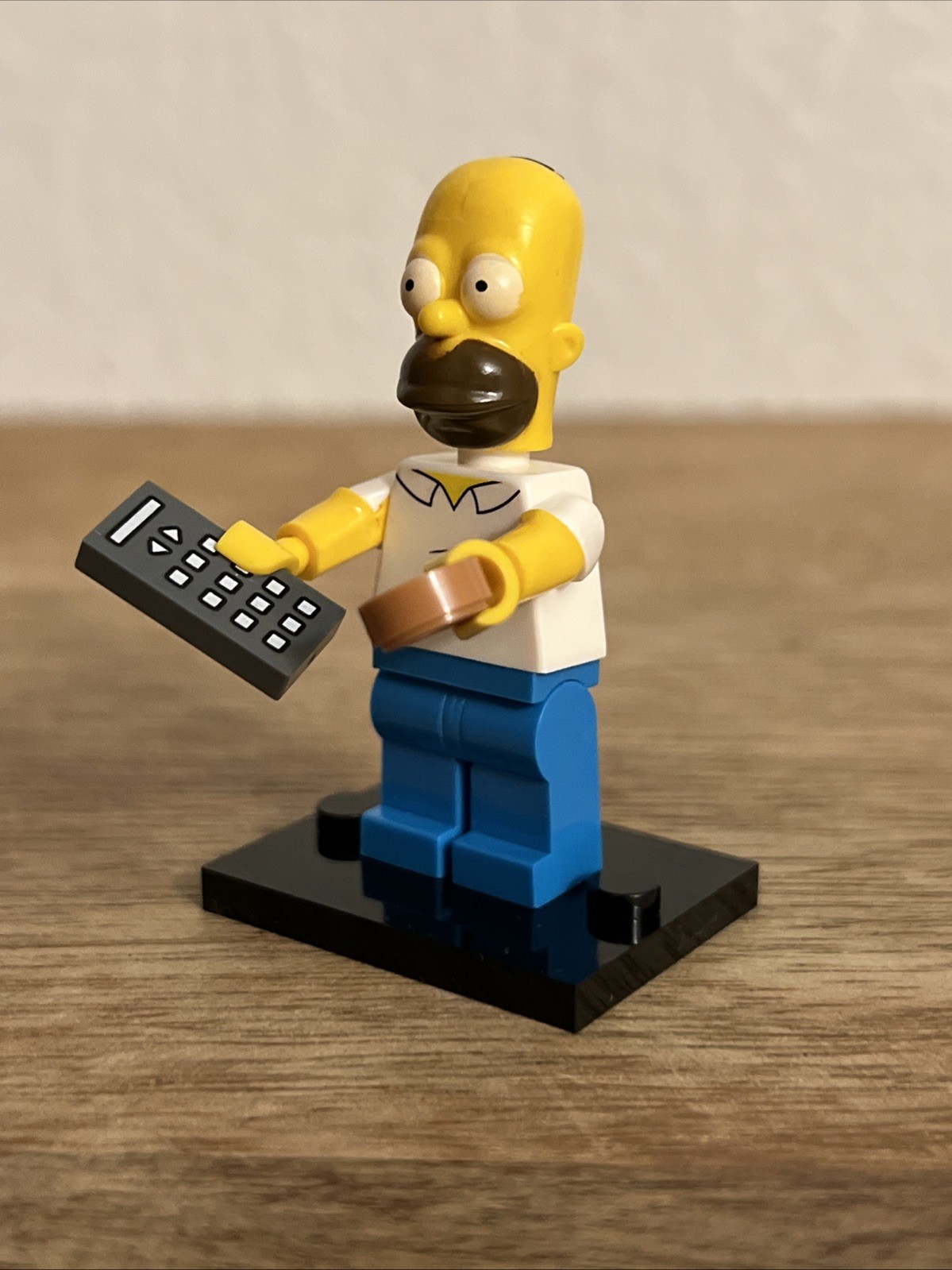 Homer Simpson The Simpsons Block Mini 2.5” Figure Abs Plastic Toy
