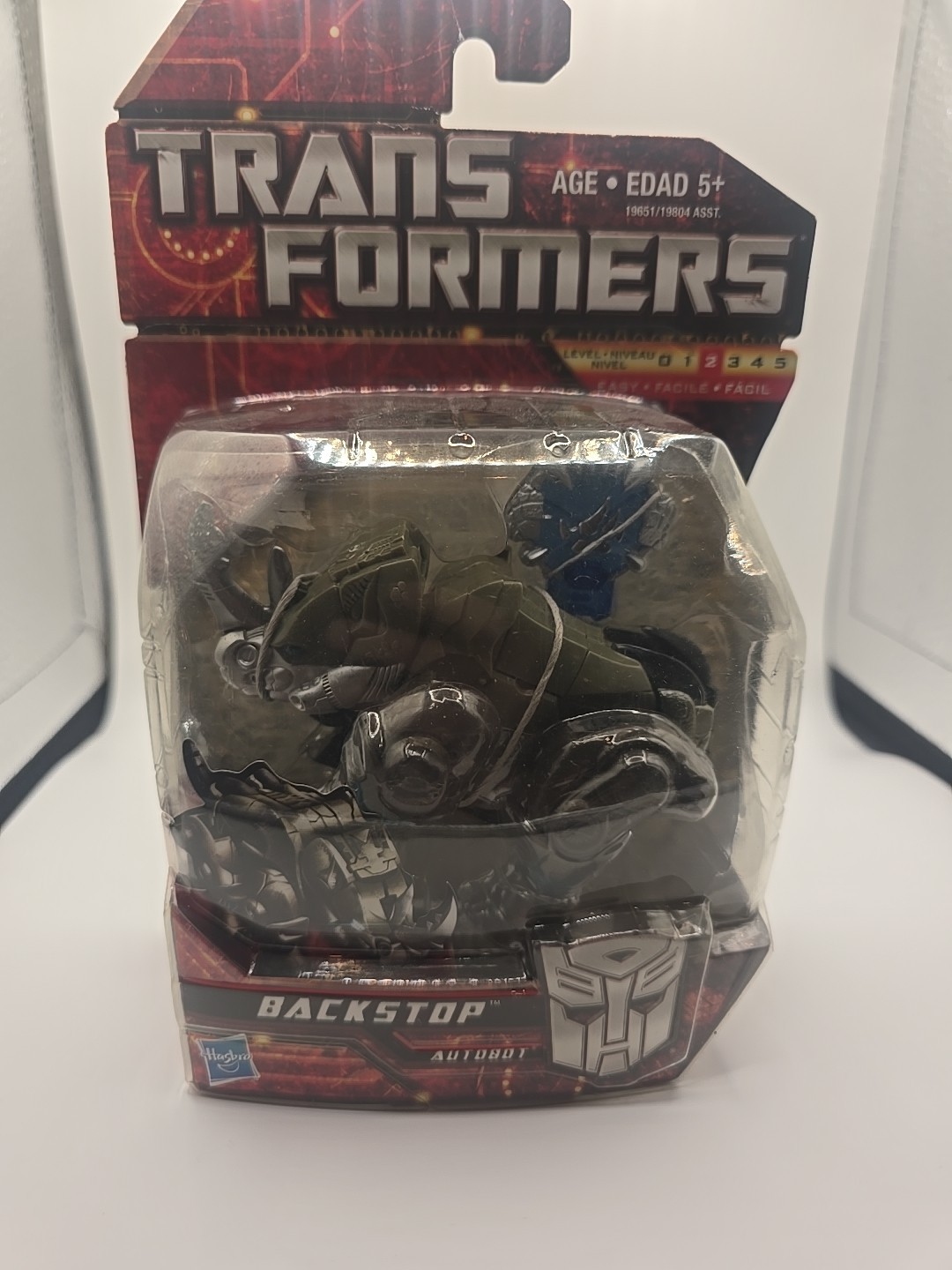 Rare 2010 Transformers 2010 Autobot Backstop Hasbro Action Figure Collectible