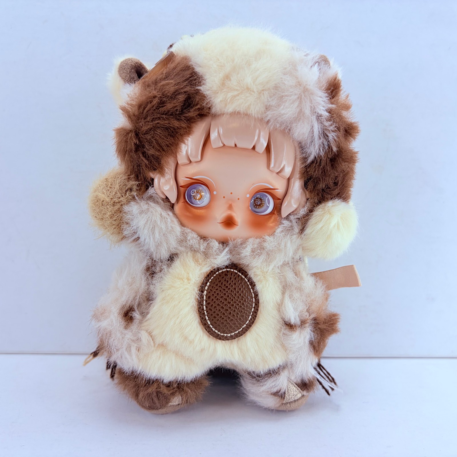 POP MART Have A Good Run Series Skullpanda Wisdom Plush Pendant NEW in Open Box