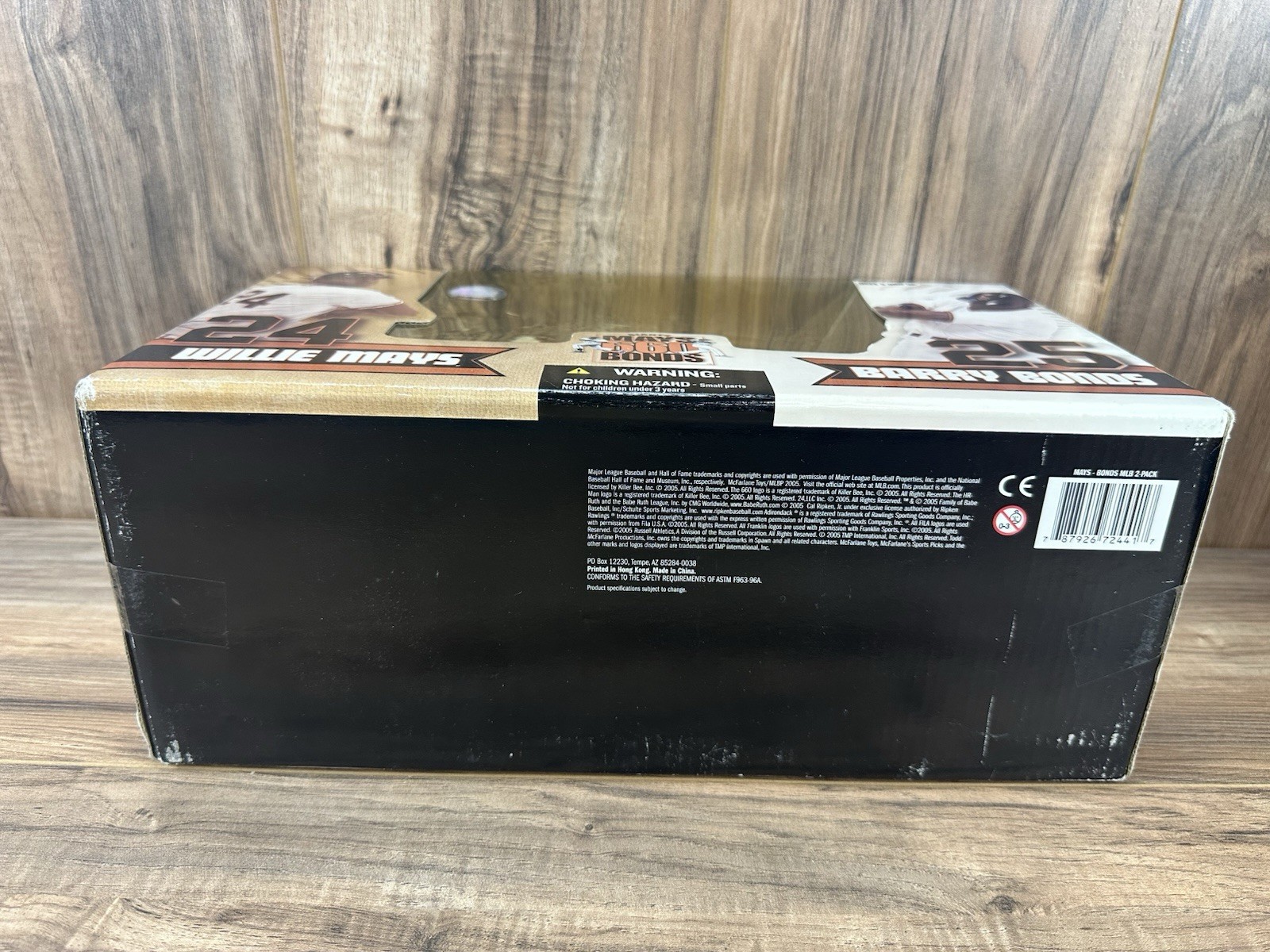 McFarlane MLB «Giants Of The Homerun» Willie Mays «660» Barry Bonds 2-Pack New