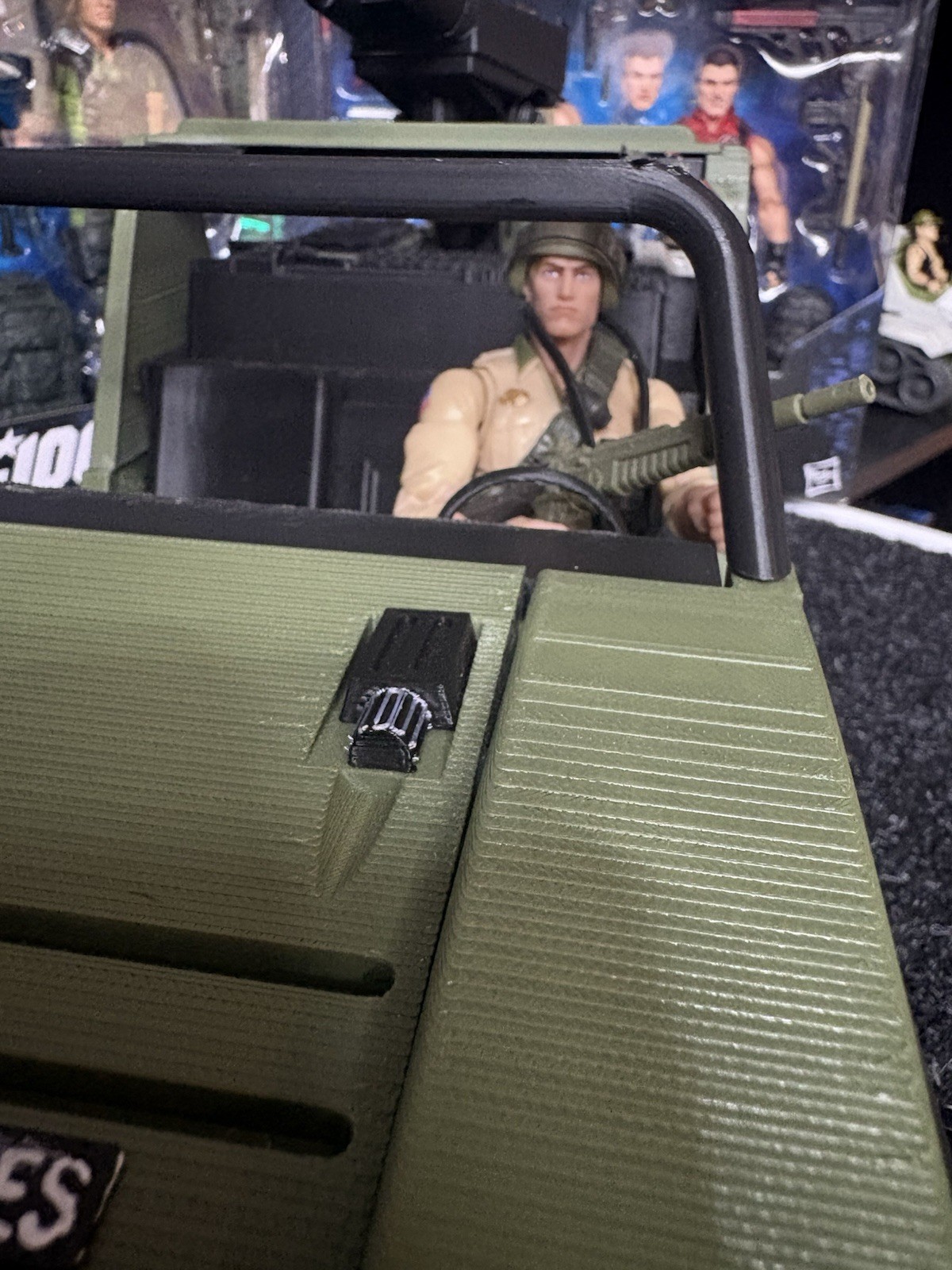 GI JOE VAMP MK-II 1/12 Scale – 3D Printed, Fully Detailed, Made to Order