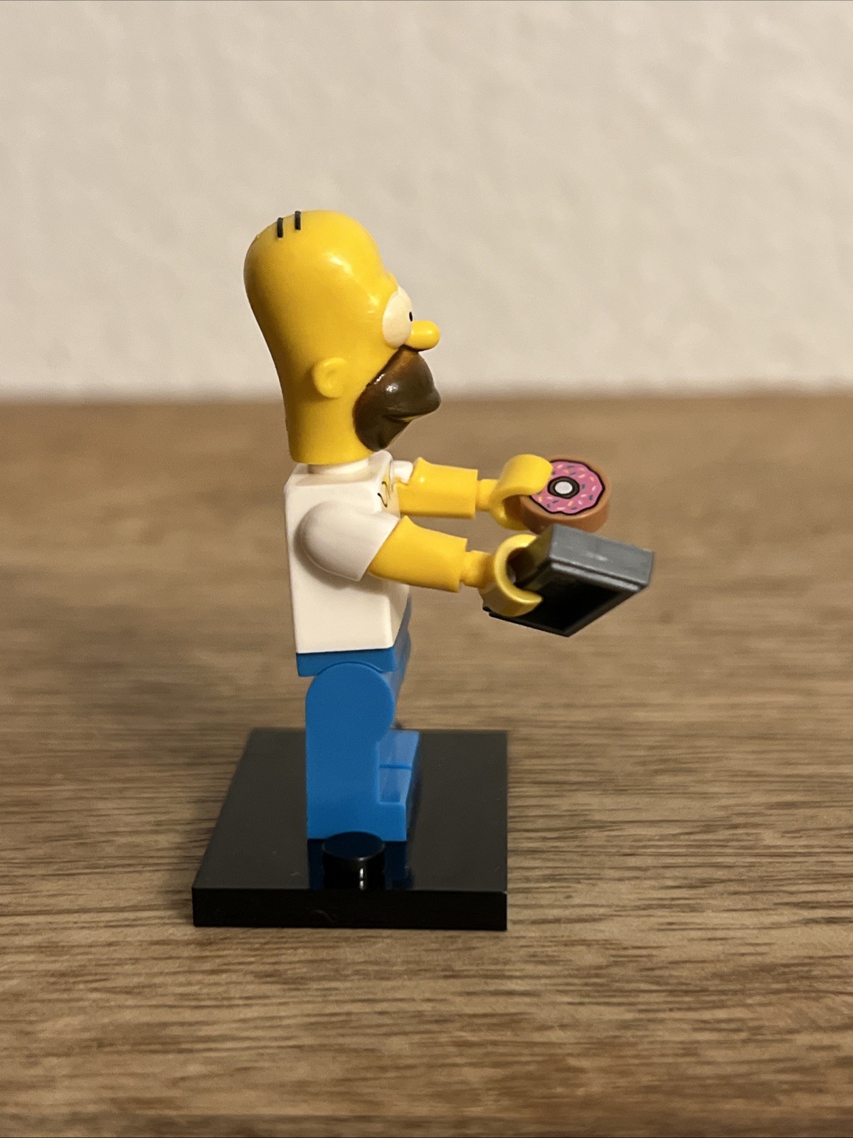 Homer Simpson The Simpsons Block Mini 2.5” Figure Abs Plastic Toy