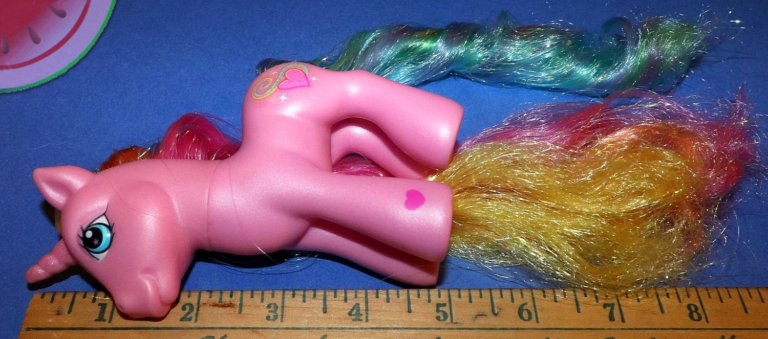 My Little Pony G3 Crystal Princess RARITY Long Hair Unicorn Jewelry Chest MLP