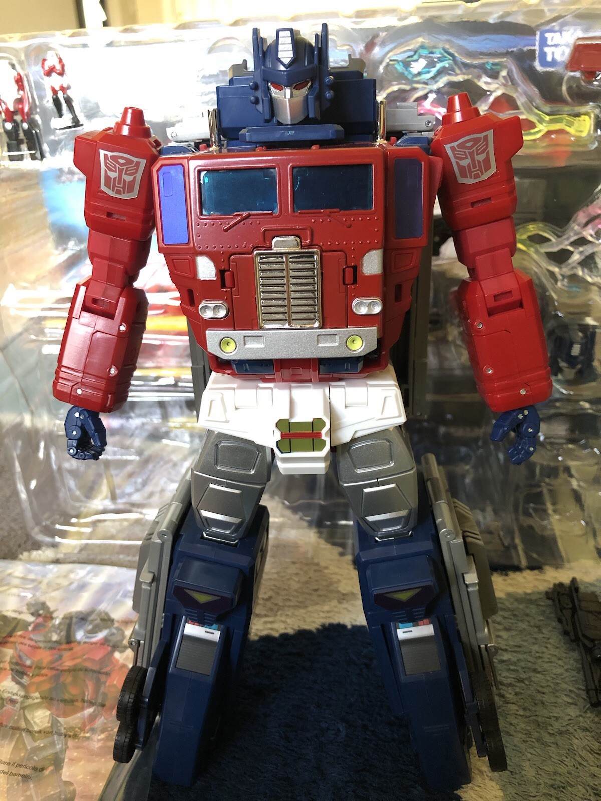Transformers Masterpiece Super Ginrai Powermaster Optimus Takara MPG-09 *NICE*