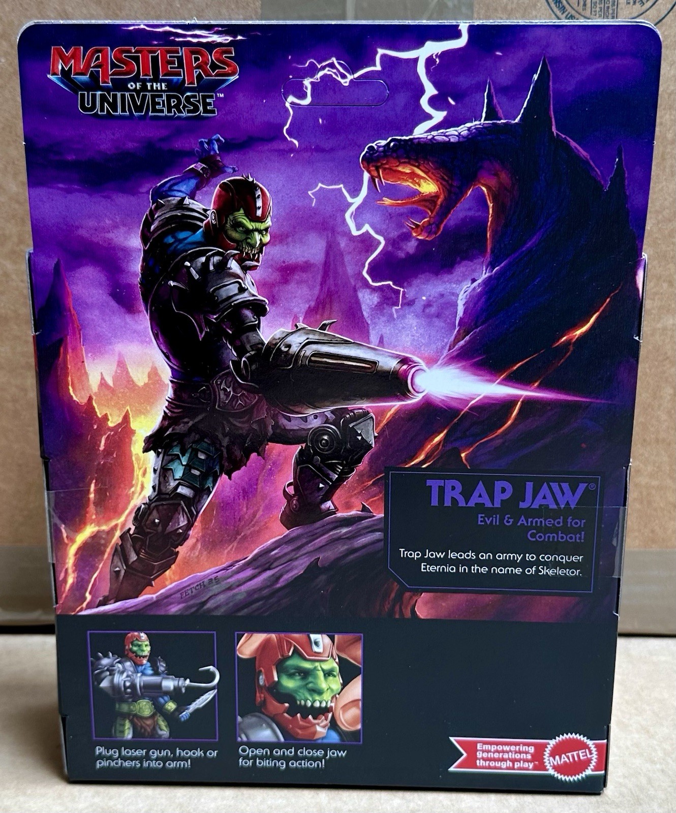 MOTU 2026 Masters of The Universe Origins Deluxe Edition TRAP JAW Action Figure