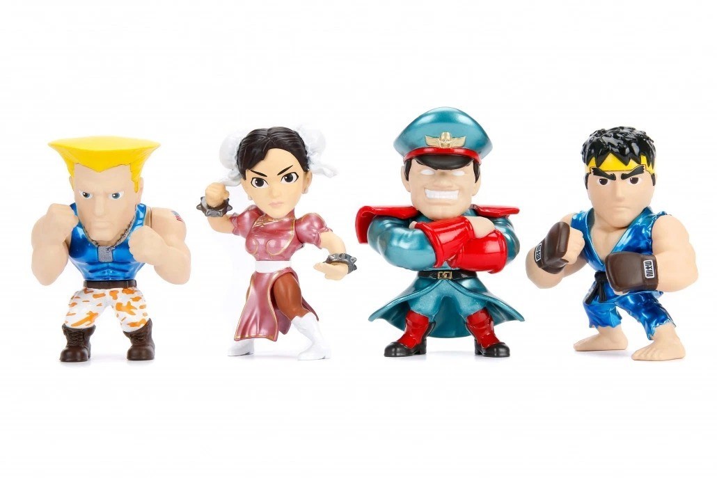 JADA 4″ METALS STREET FIGHTER SET 2017 ANIME EXPO EXCLUSIVE 300 SET 84464-1J2