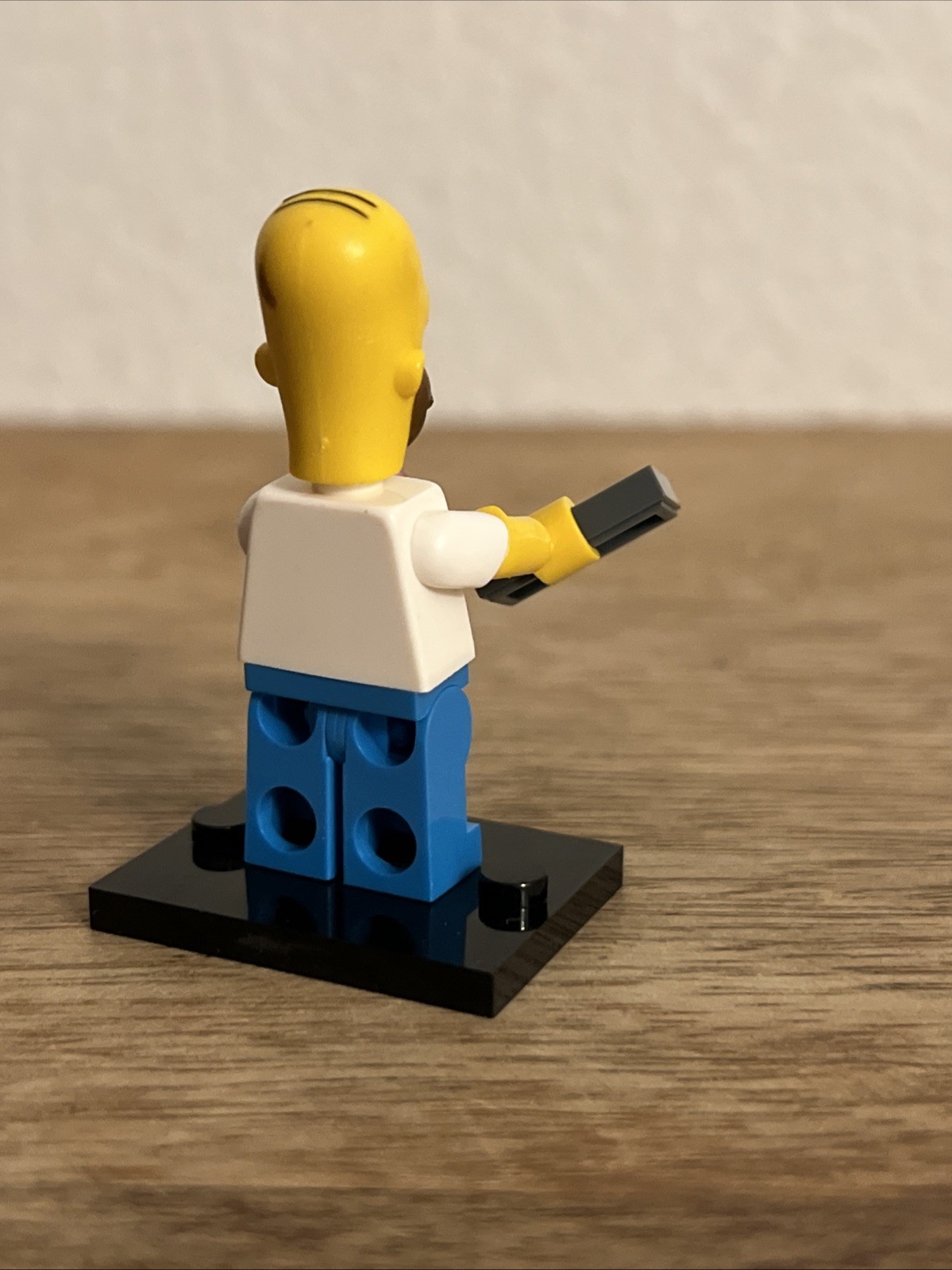 Homer Simpson The Simpsons Block Mini 2.5” Figure Abs Plastic Toy