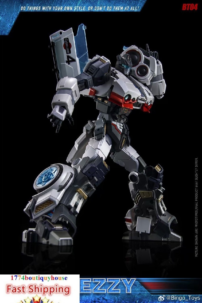 New in box Transformation BingoToys BT-07 BT07 Autobot JEZZY ALLOY 7.9″ USA