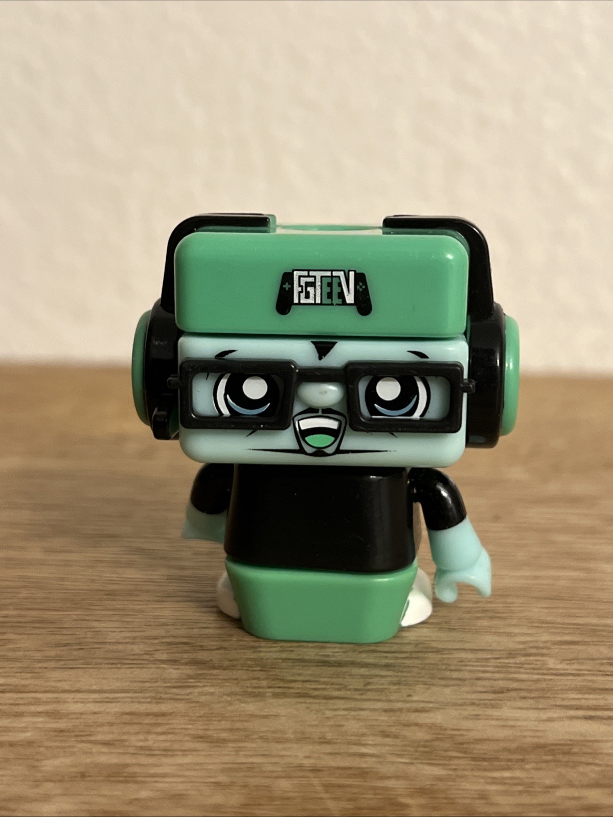 FGTeeV Robo -Duddy Double Sided Head 2” Figure Abs Plastic Bonkers Toys Toy