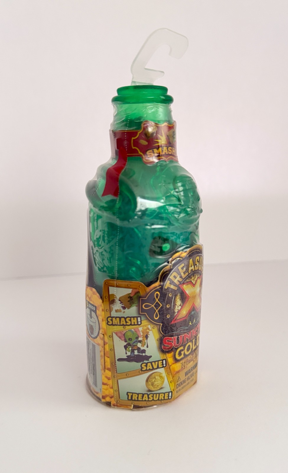 Treasure X Sunken Gold Bottle Smash NEW Sealed Action Figure w/ Treasure Inside