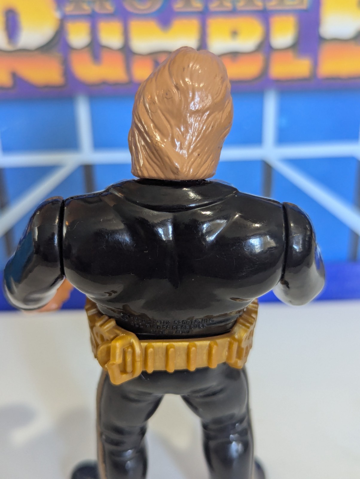WWF Hasbro Million Dollar Man w Belt – WWE Titan Sports Vintage – Series 1